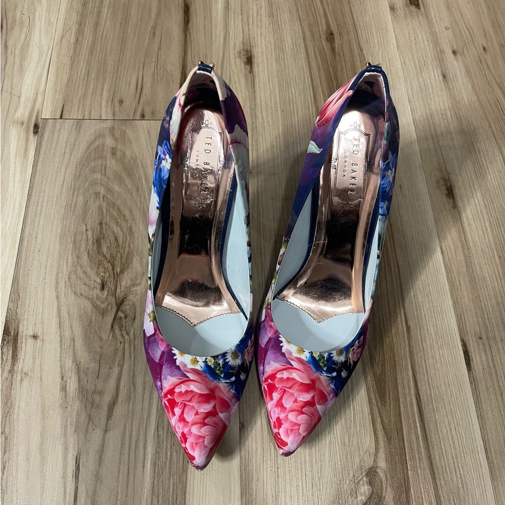 Ted Baker floral Colorful High-Heeled Pumps